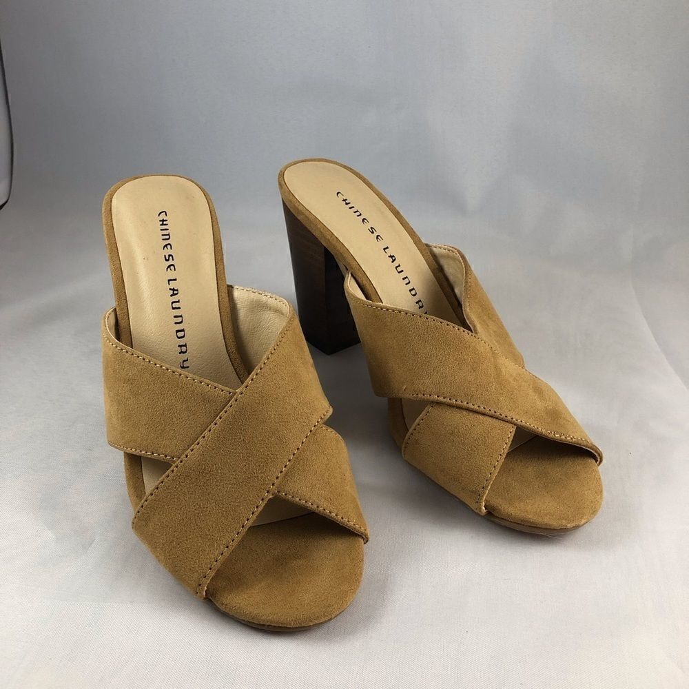 Chinese Laundry Z-Belize Open Toe Heeled Sandals Size 6.5